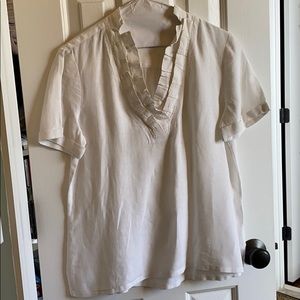 Beautiful linen top!